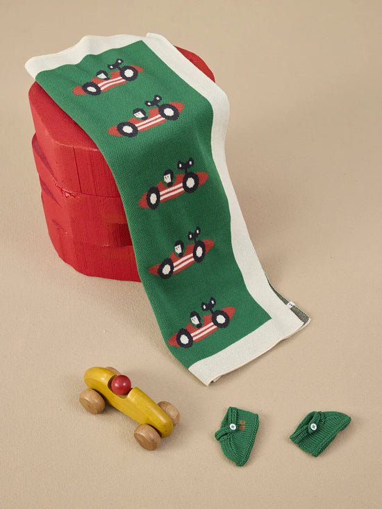 Bobo Choses Race Car Knitted Gift Set