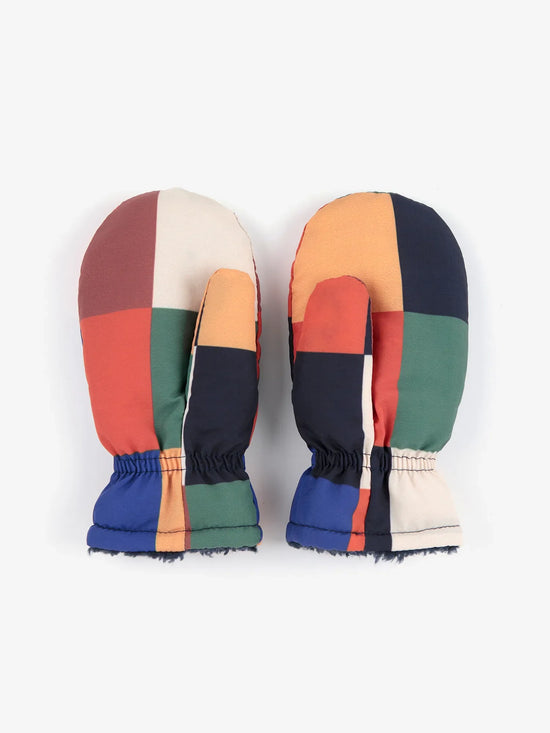 Bobo Choses Multicolor Tiles Mittens