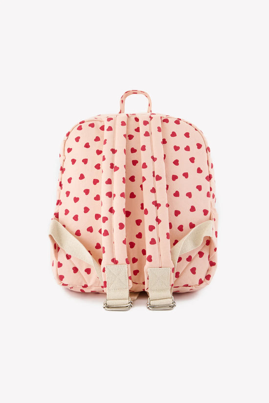 Bonton Heart Pink Dark Backpack