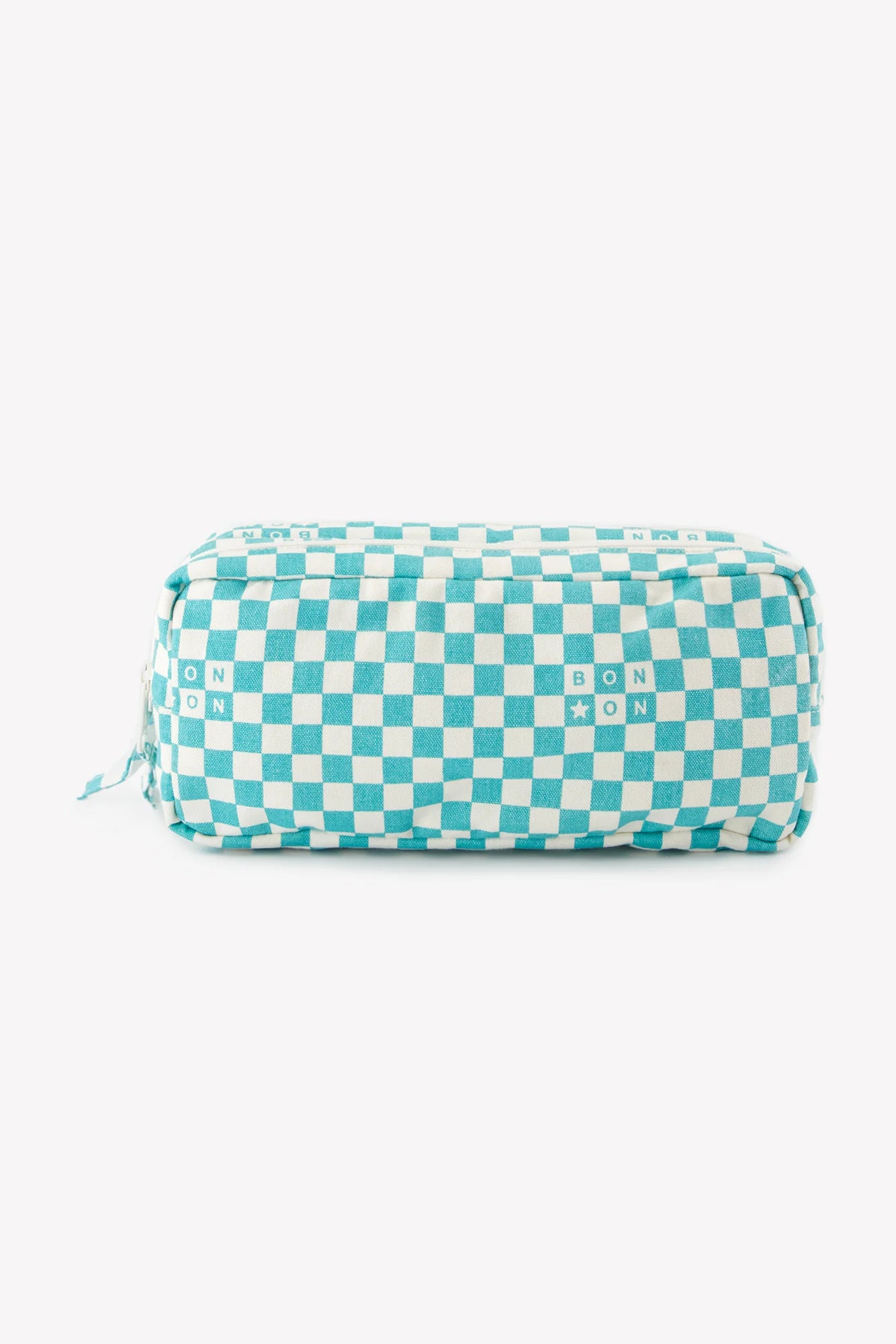Bonton Checkerboard Blue Vintage Case