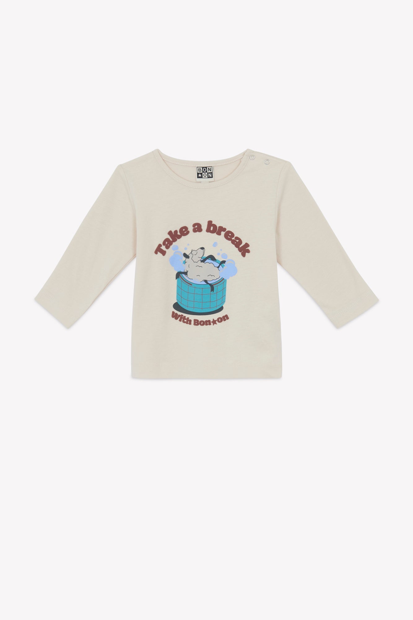 Bonton Taxi Break Mouton Baby T-shirt
