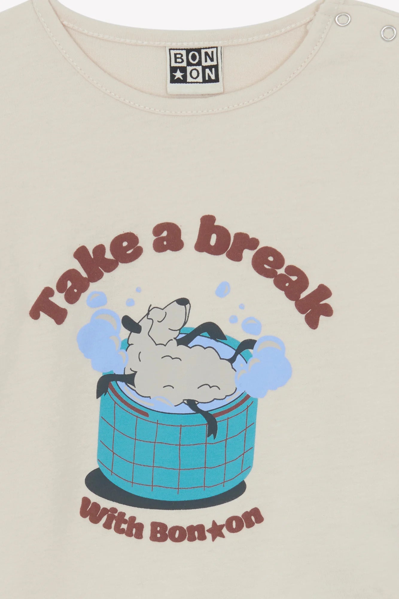 Bonton Taxi Break Mouton Baby T-shirt
