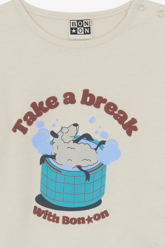 Bonton Taxi Break Mouton Baby T-shirt