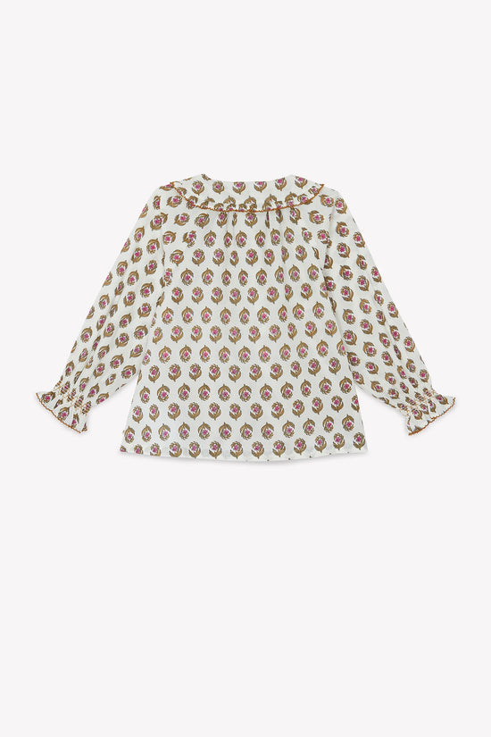 Bonton Fig Blockprint Long Sleeve Shirt