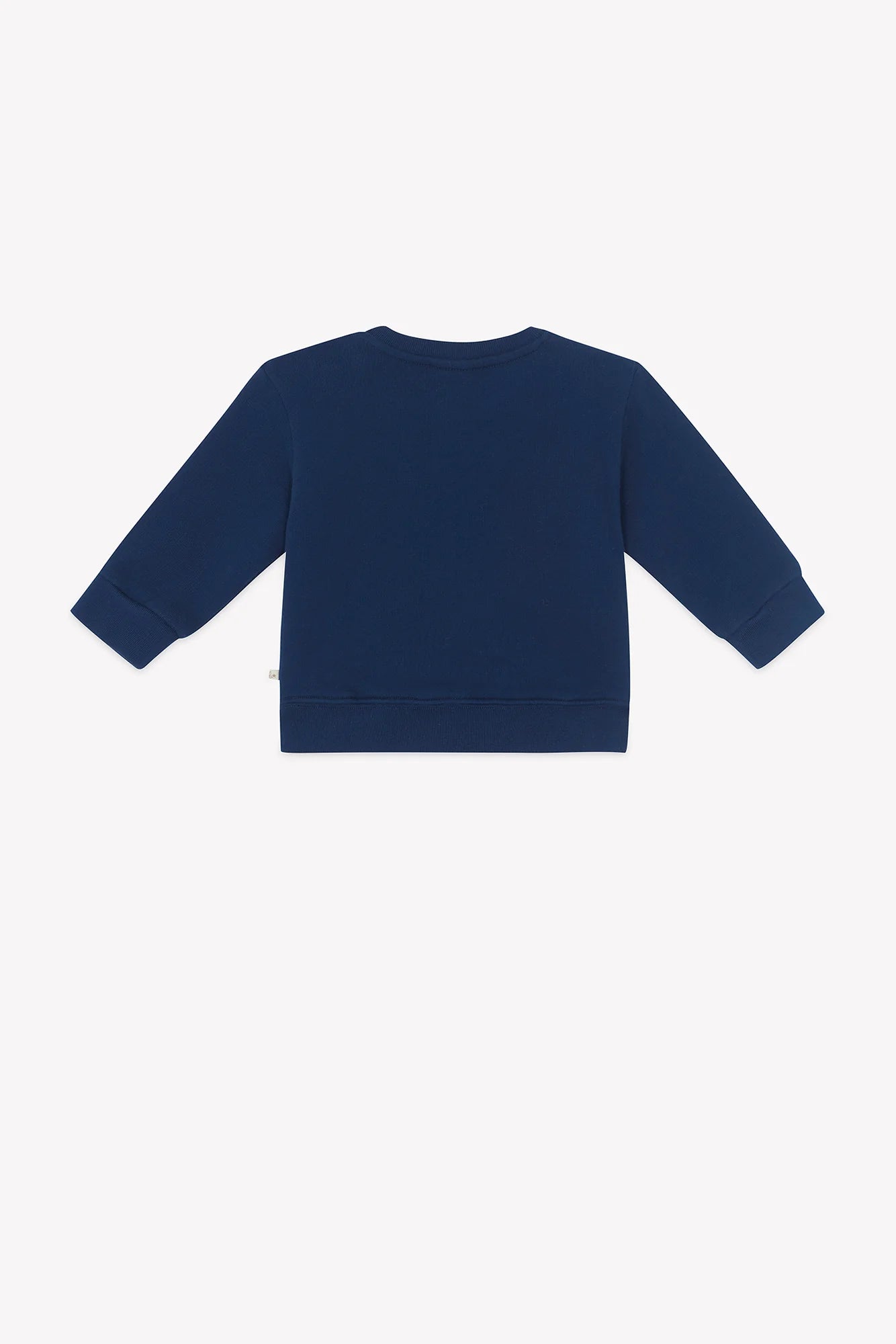 Bonton Smily Cat Fever Blue Raw Baby Sweatshirt