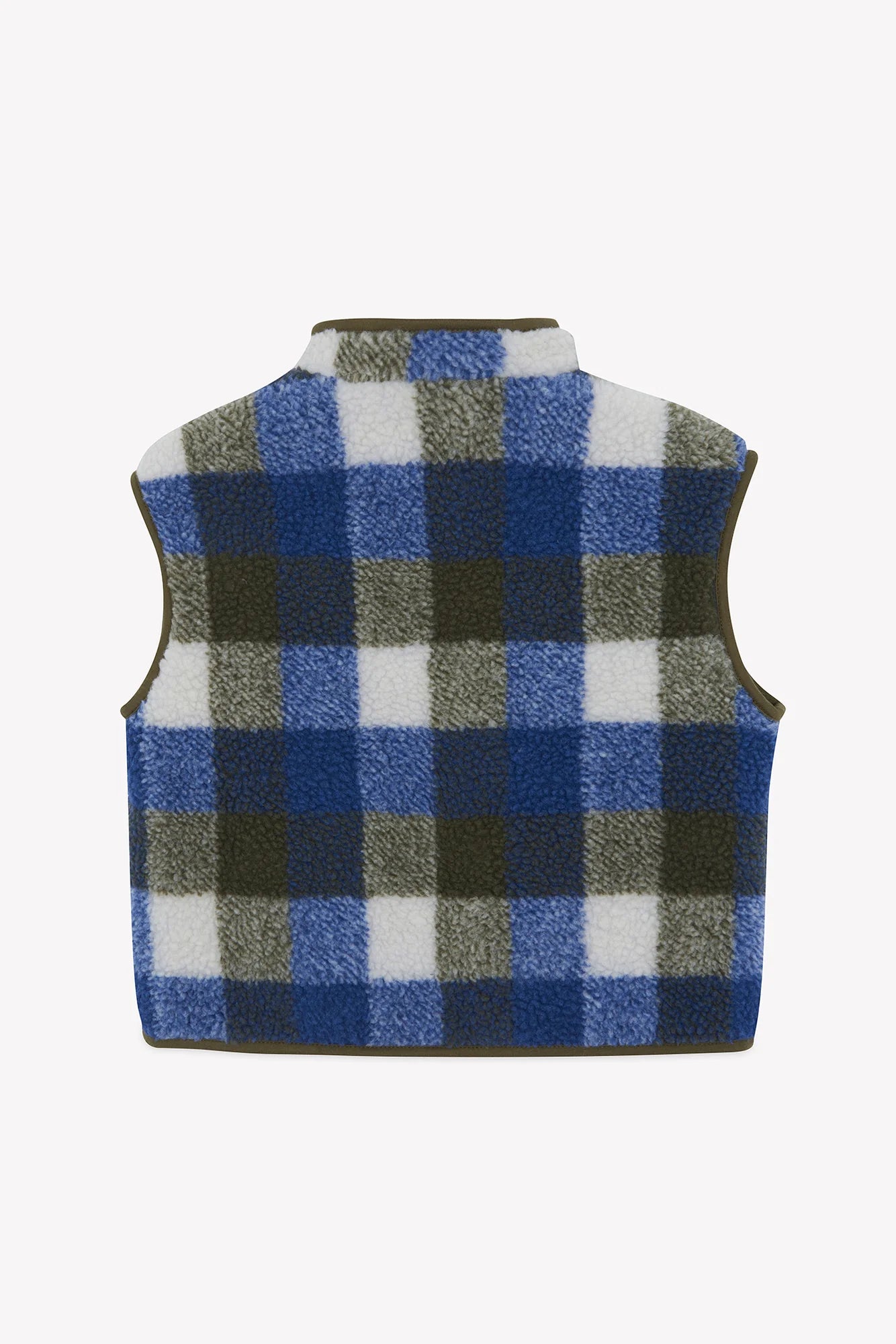 Bonton Mount White Blue Raw Cardigan