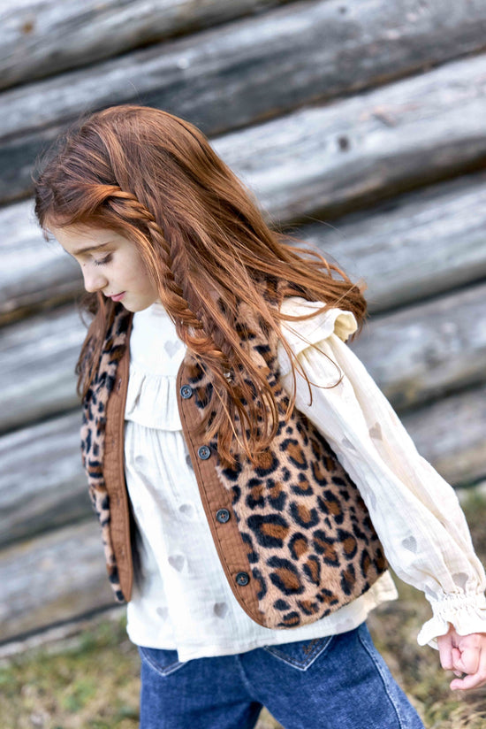 Bonton Megane Leopard Cardigan