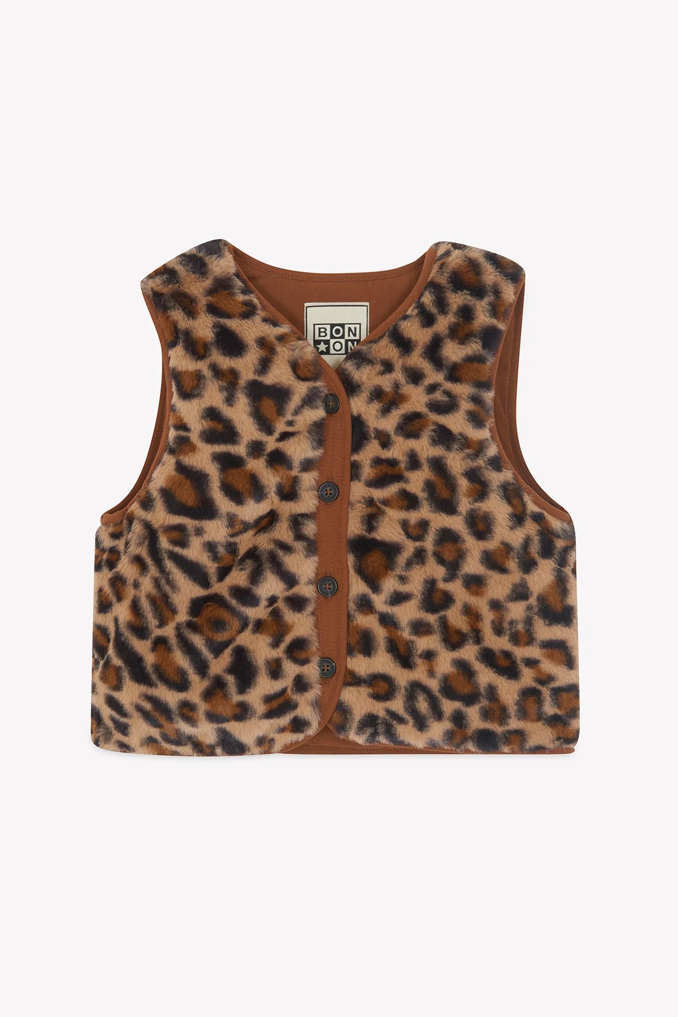 Bonton Megane Leopard Cardigan