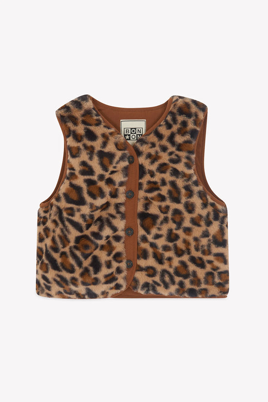 Bonton Megane Leopard Cardigan