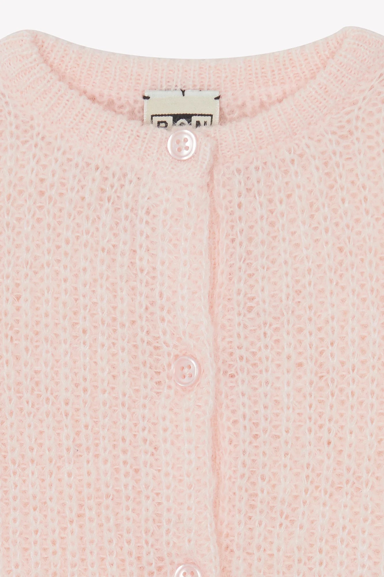 Bonton Mizbeth Pink Blossom Baby Cardigan