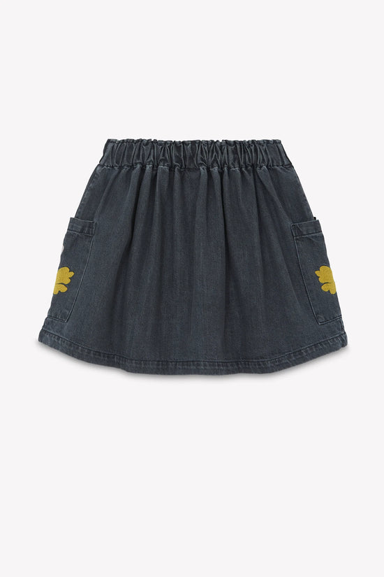 Bonton Mochi Denim Grey Skirt