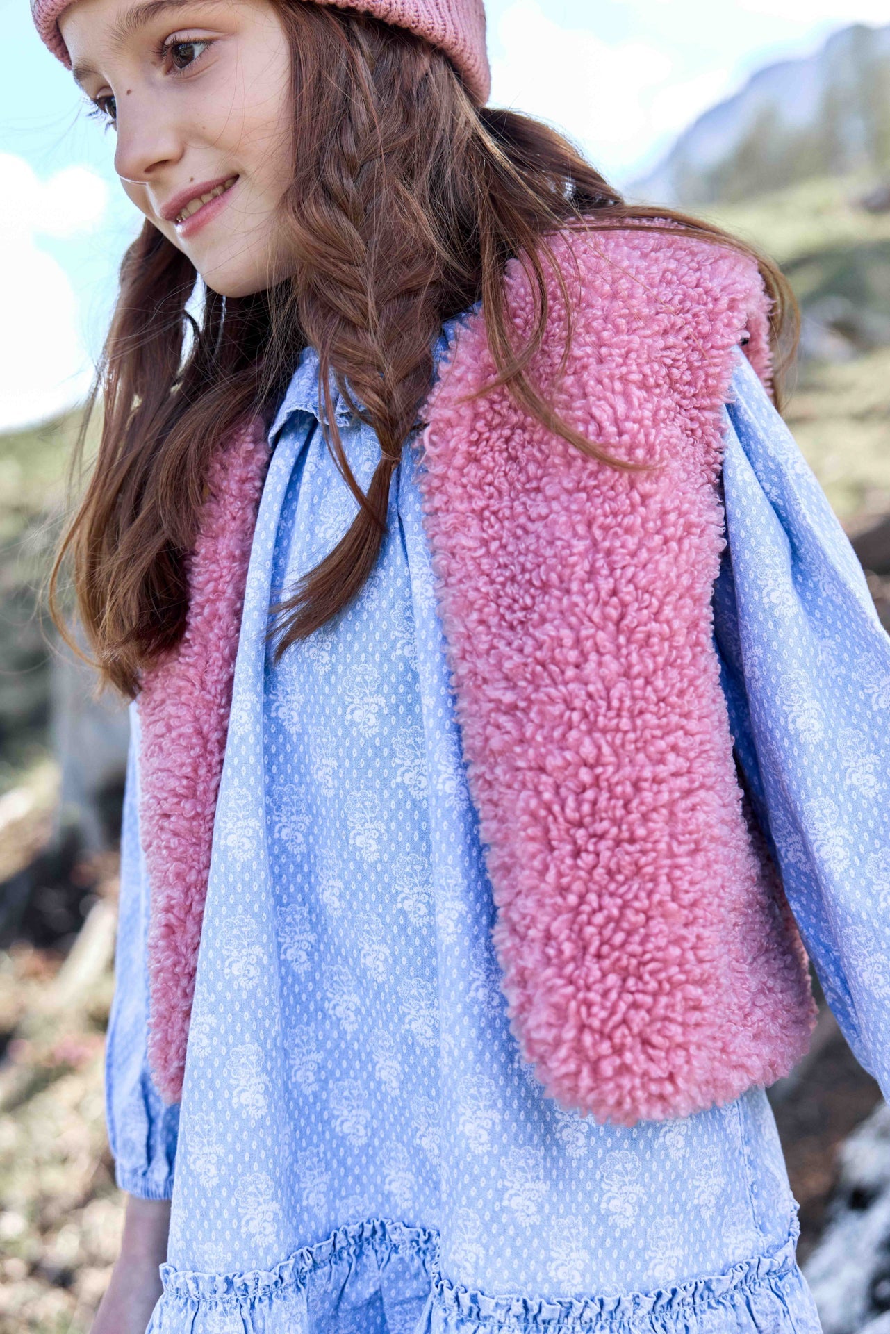 Bonton Beti Pink Cardigan
