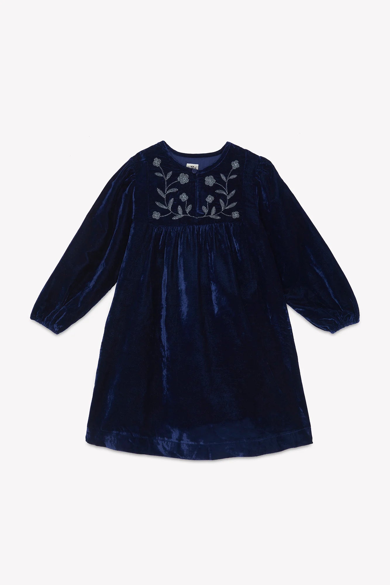 Bonton Daisy Blue Raw Dress