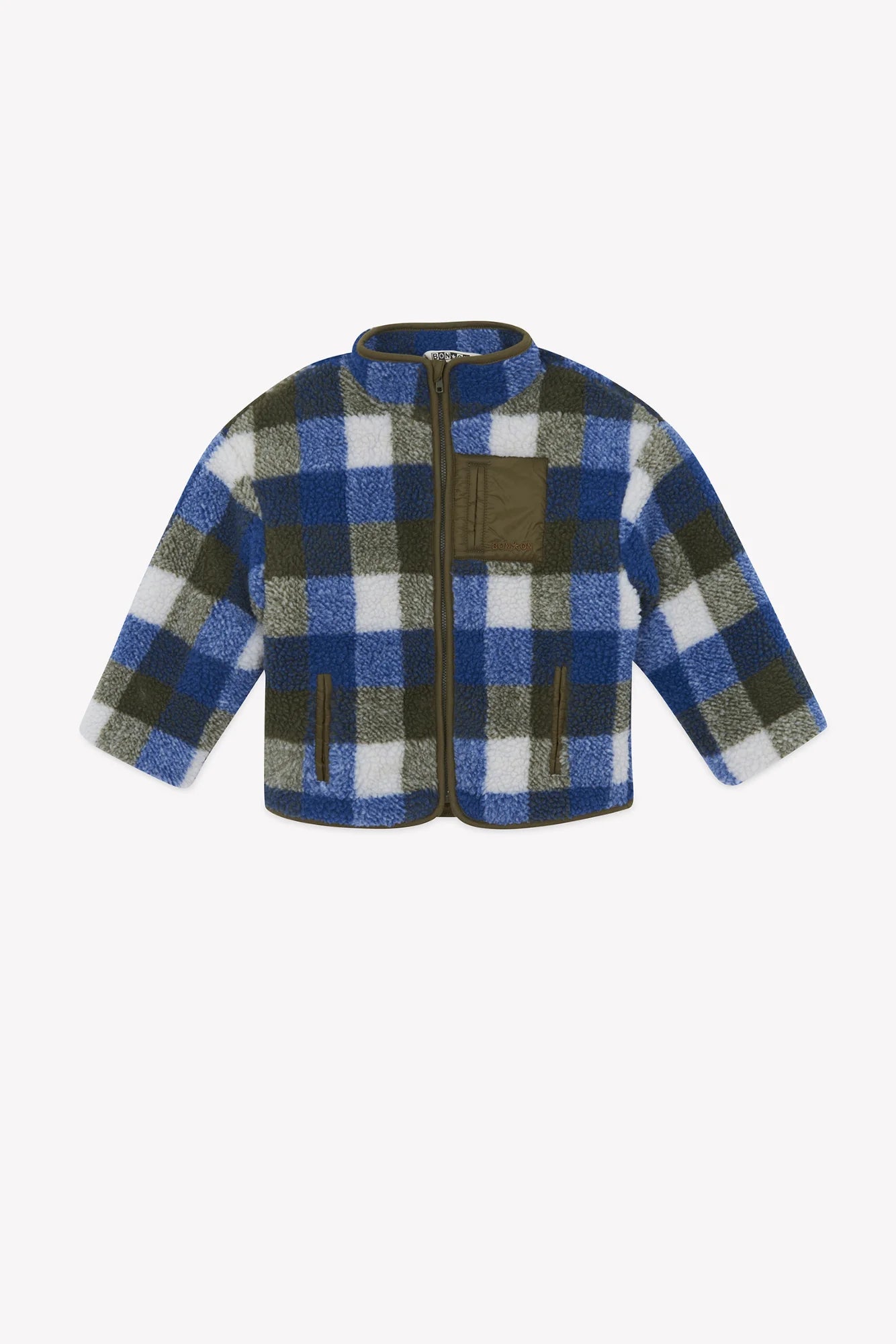 Bonton Montreal Sherpa Blue Raw Coat