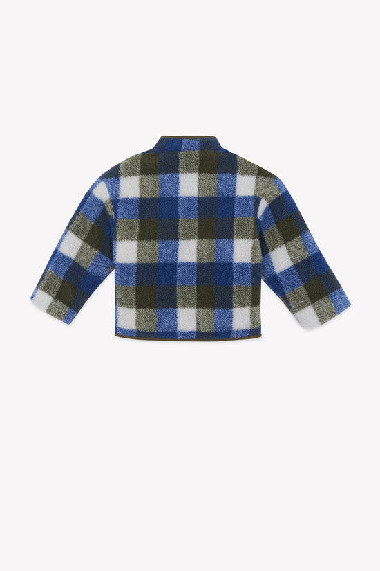 Bonton Montreal Sherpa Blue Raw Coat