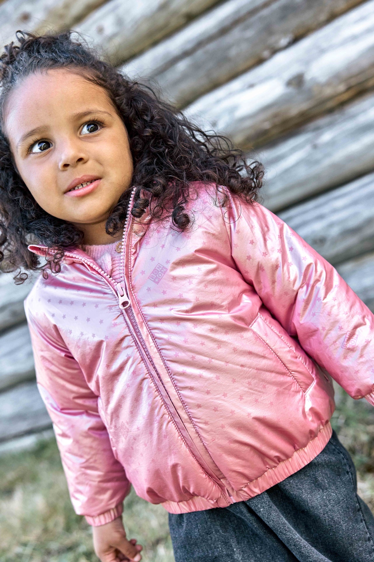 Bonton Fleet Pink Blossom Baby Jacket