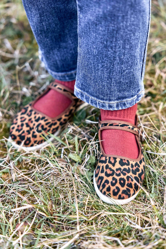 Bonton Jane Leopard Slippers
