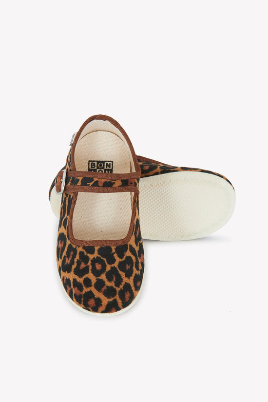 Bonton Jane Leopard Slippers