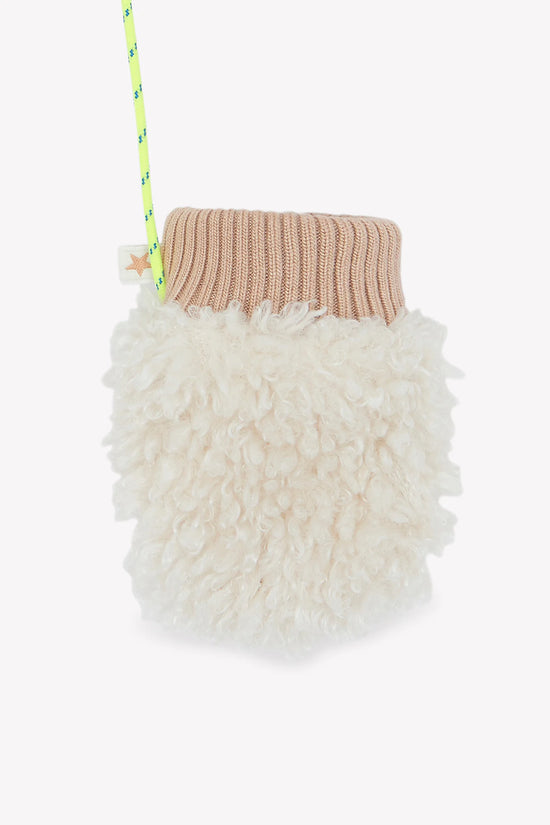 Bonton Mouffy Sherpa Sheep Baby Mittens