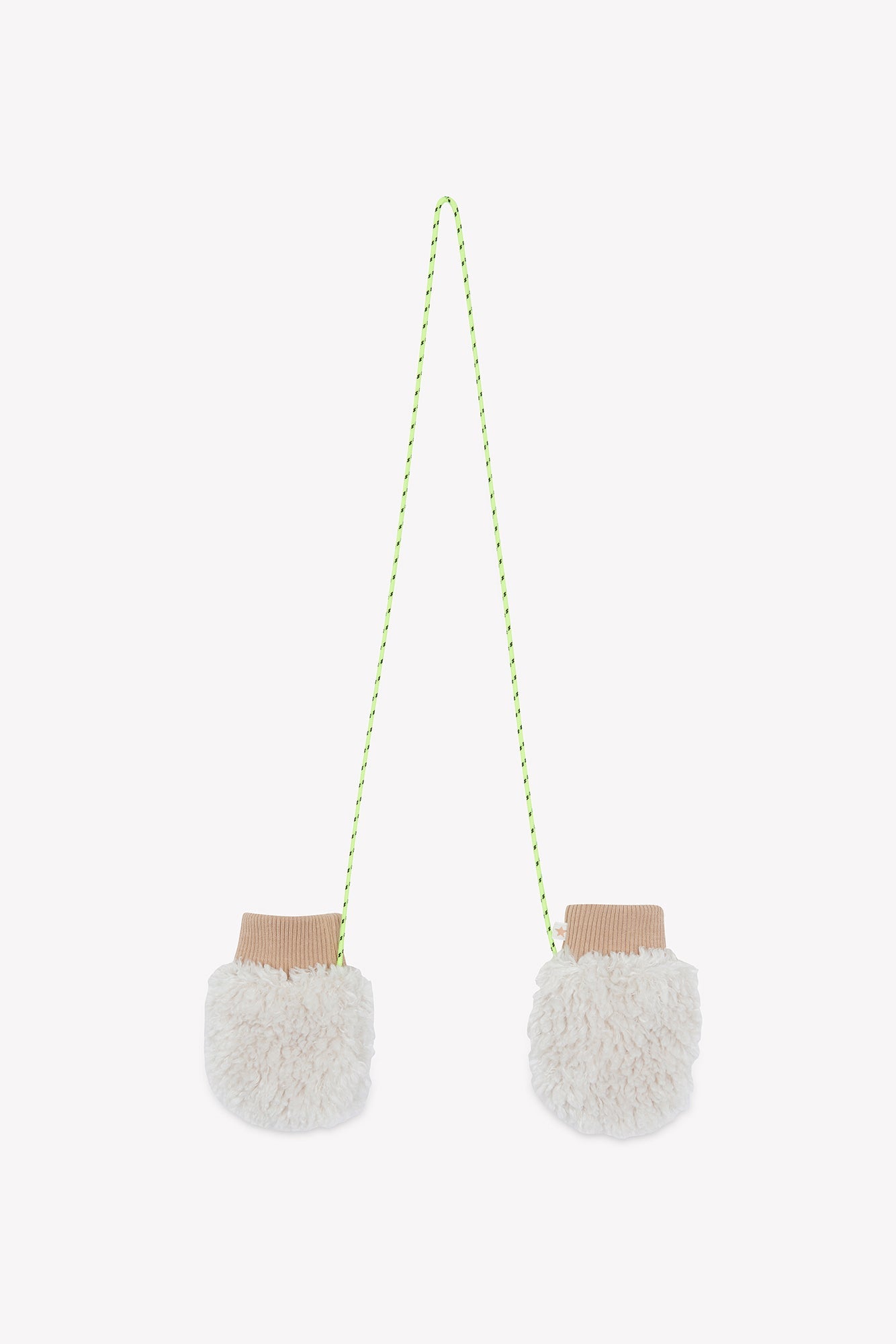 Bonton Mouffy Sherpa Sheep Baby Mittens