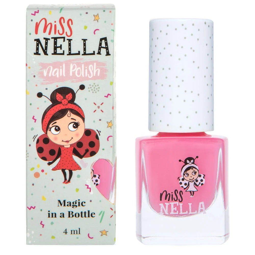 Miss Nella Pink A Boo Peel-Off Nail Polish