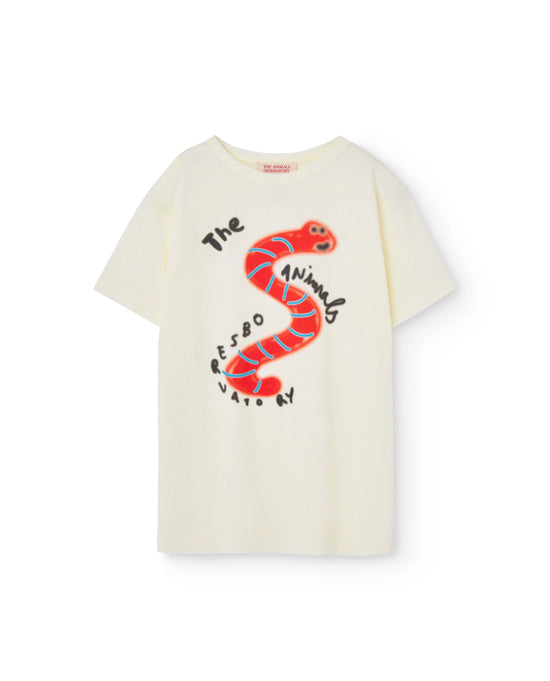 The Animals Observatory White Snake Rooster T-Shirt