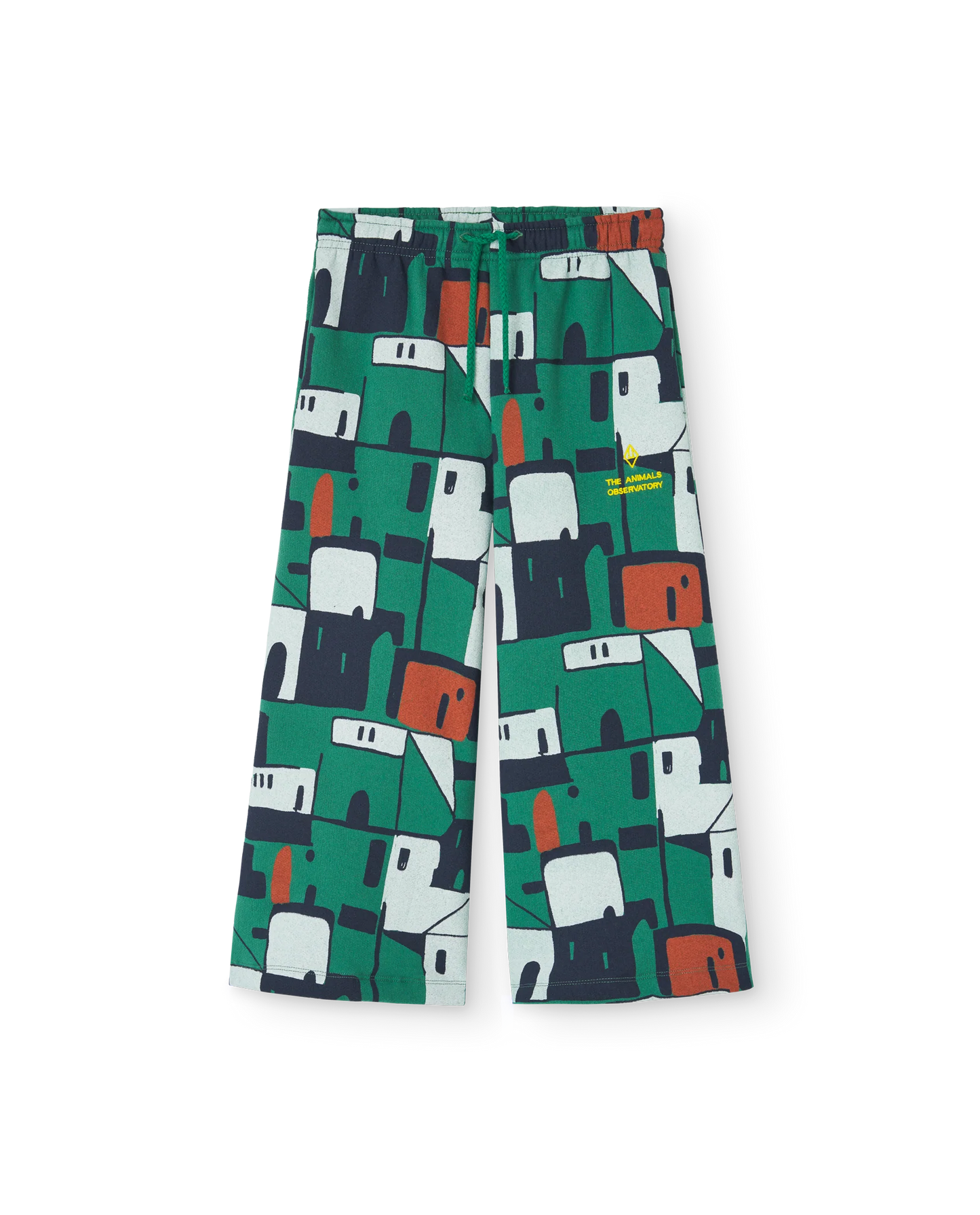 The Animals Observatory Green Palazzo Platypus Pants