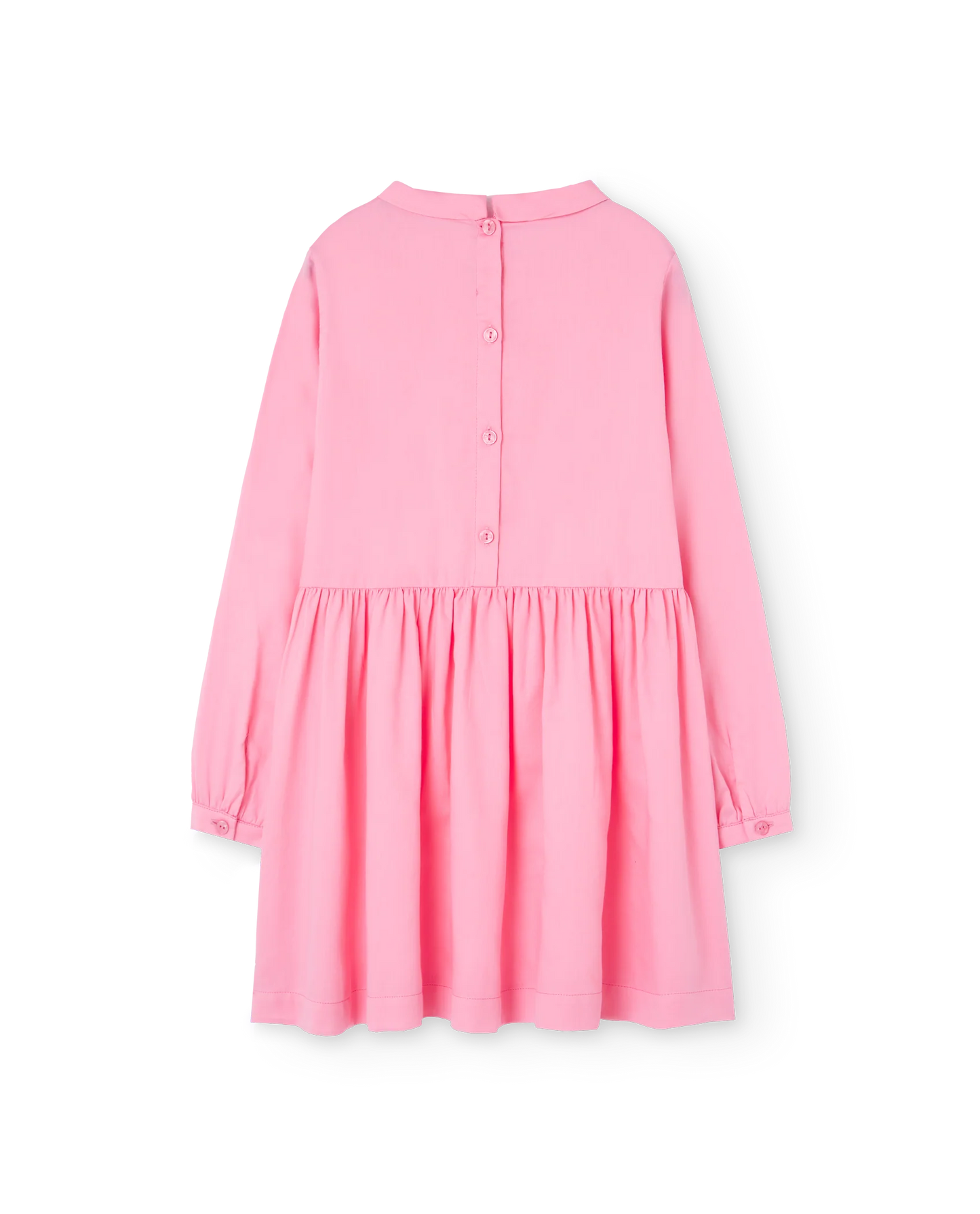 The Animals Observatory Pink Pleat Tortoise Dress