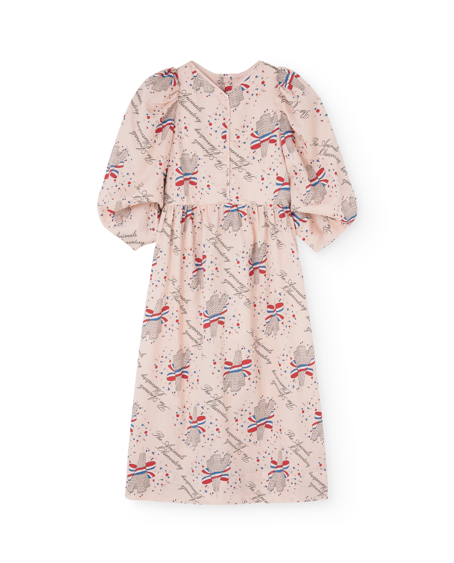 The Animals Observatory Rose Peacock Dress