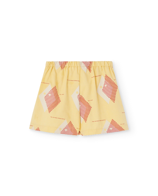 The Animals Observatory Cream Yellow Shrimp Skort