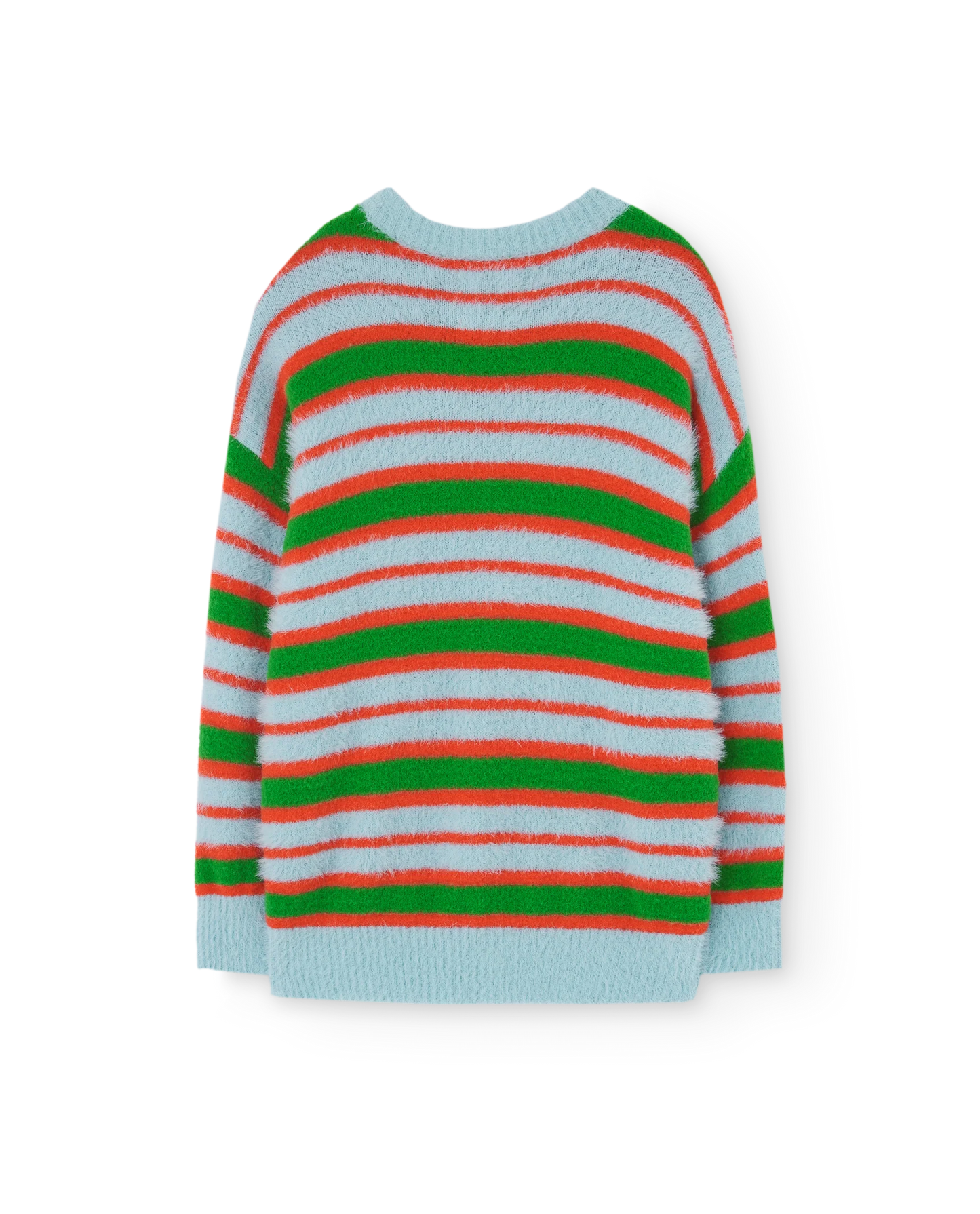 The Animals Observatory Celeste Stripes Bull Sweater