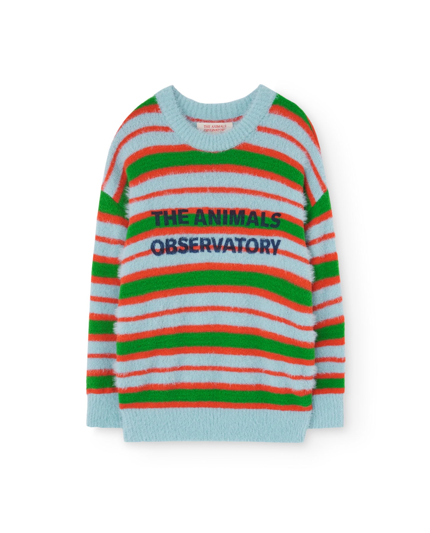 The Animals Observatory Celeste Stripes Bull Sweater