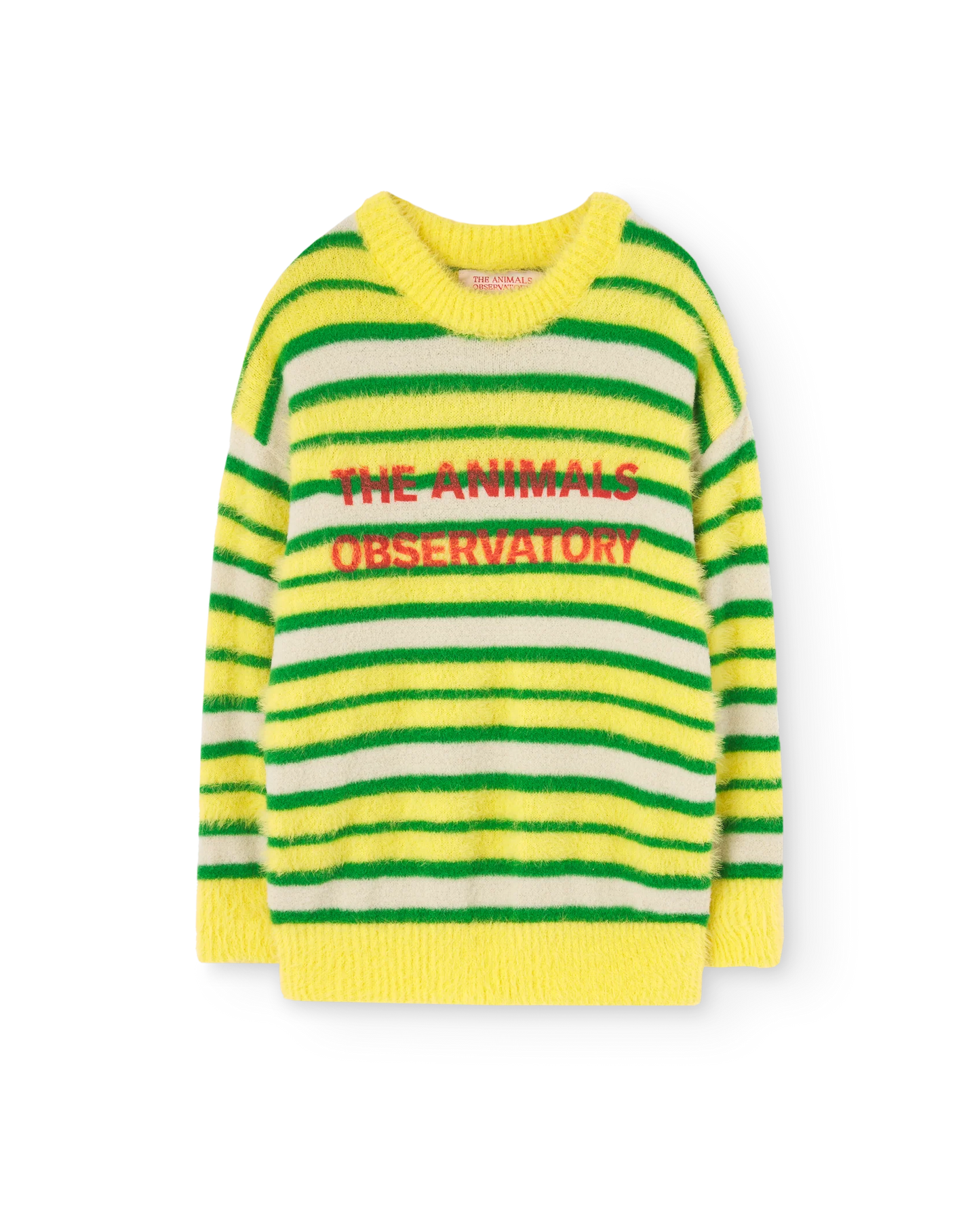 The Animals Observatory Yellow Stripes Bull Sweater