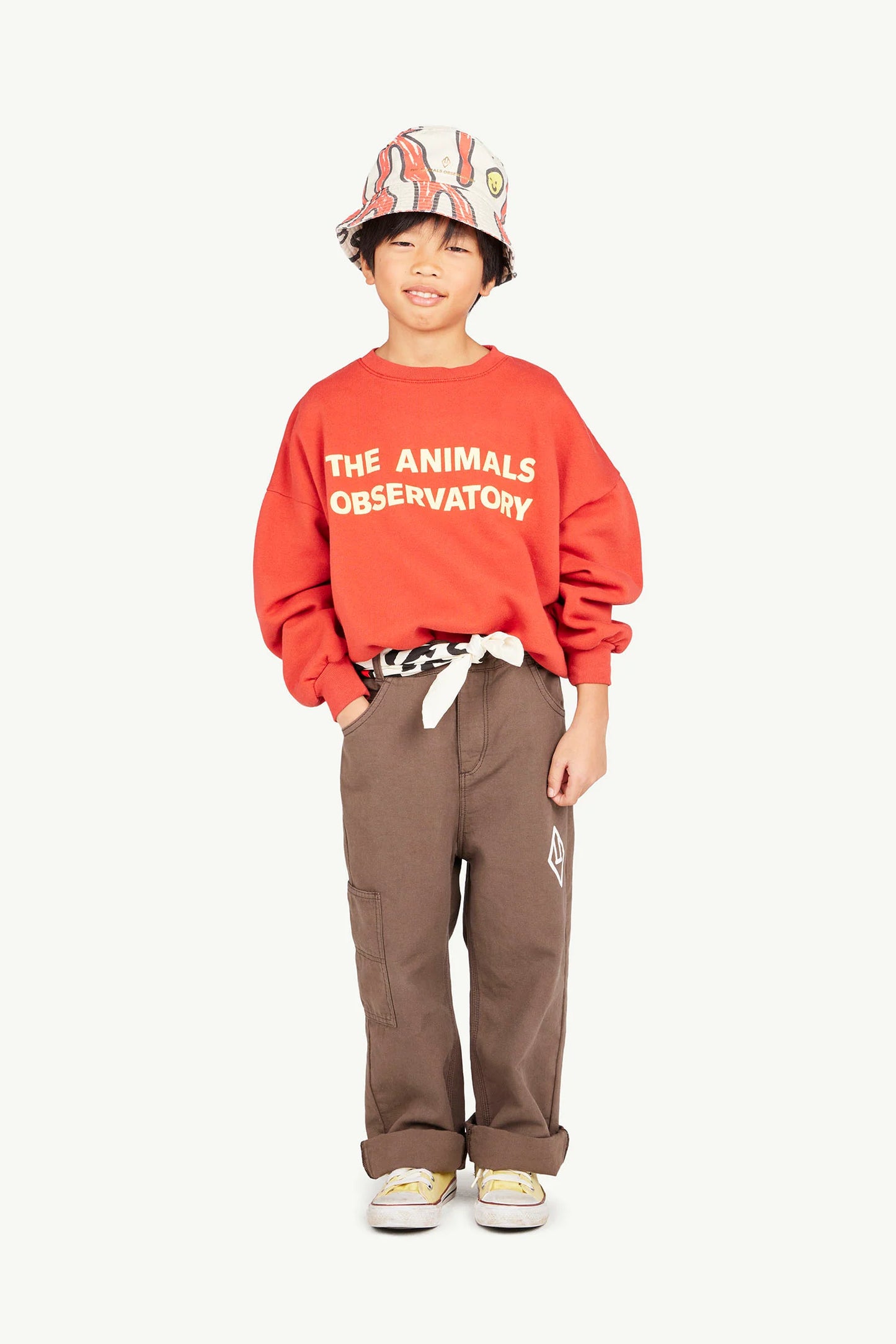 The Animals Observatory Maroon Leo Sweatshirt