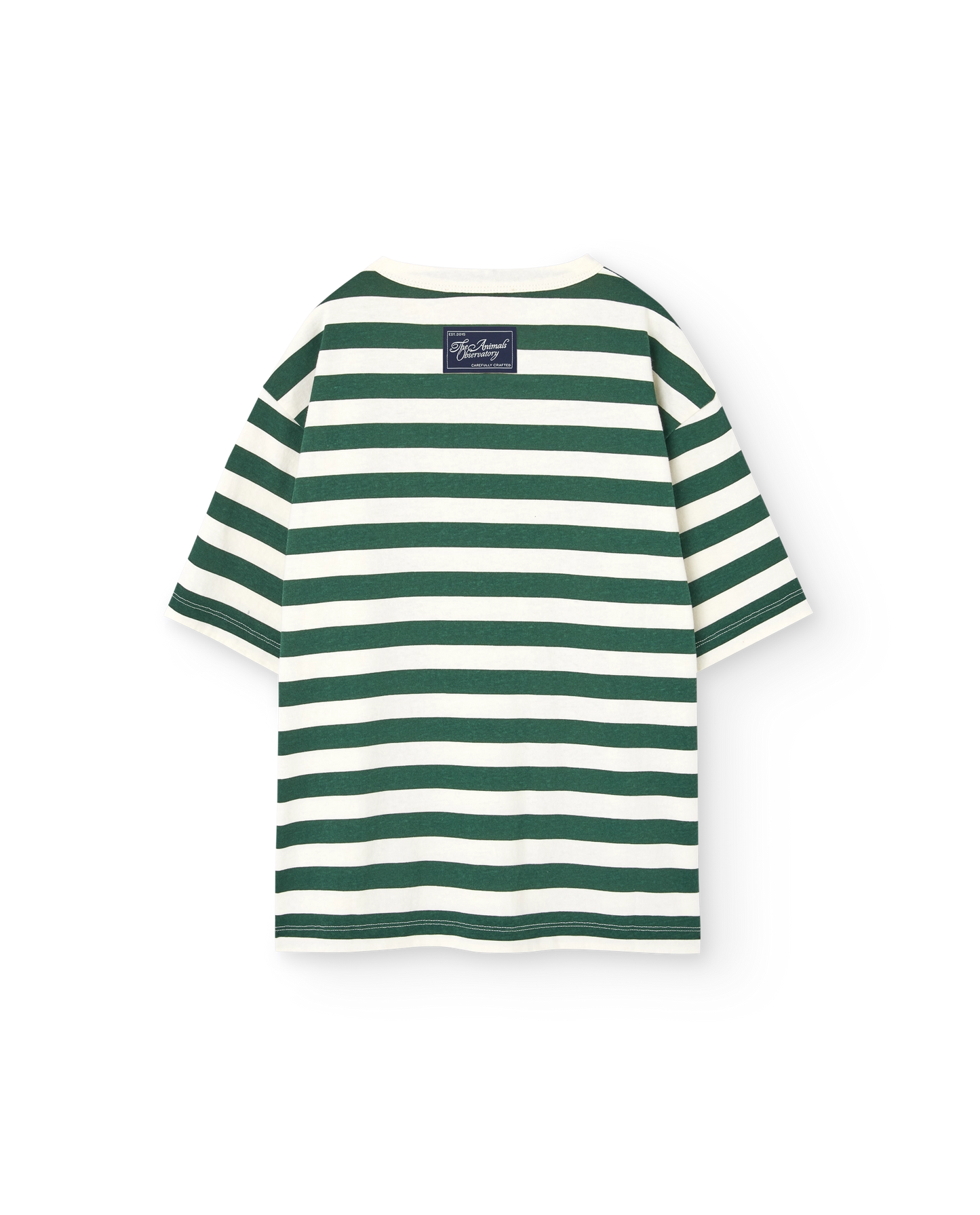 The Animals Observatory Stripes Green Collie T-Shirt