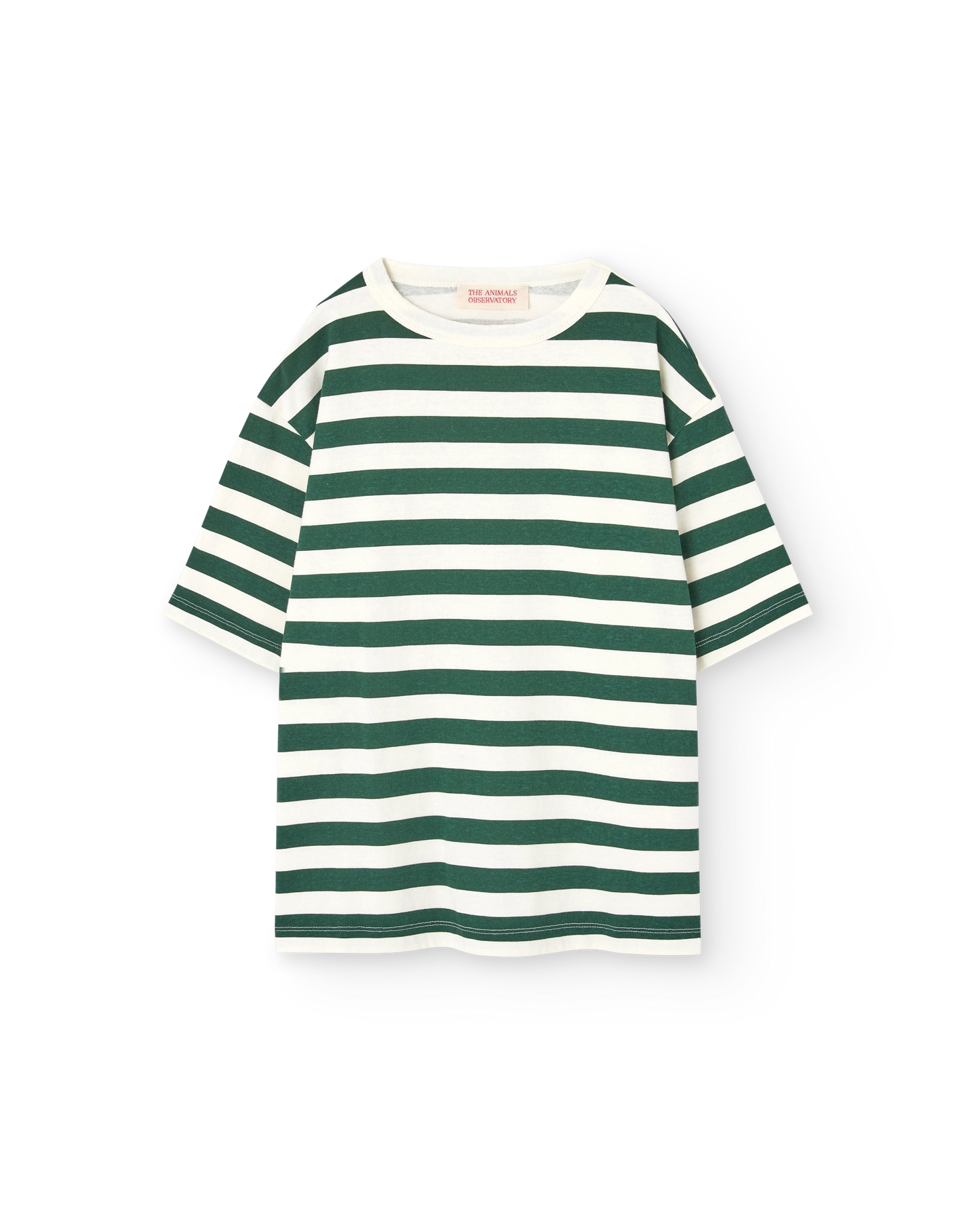 The Animals Observatory Stripes Green Collie T-Shirt