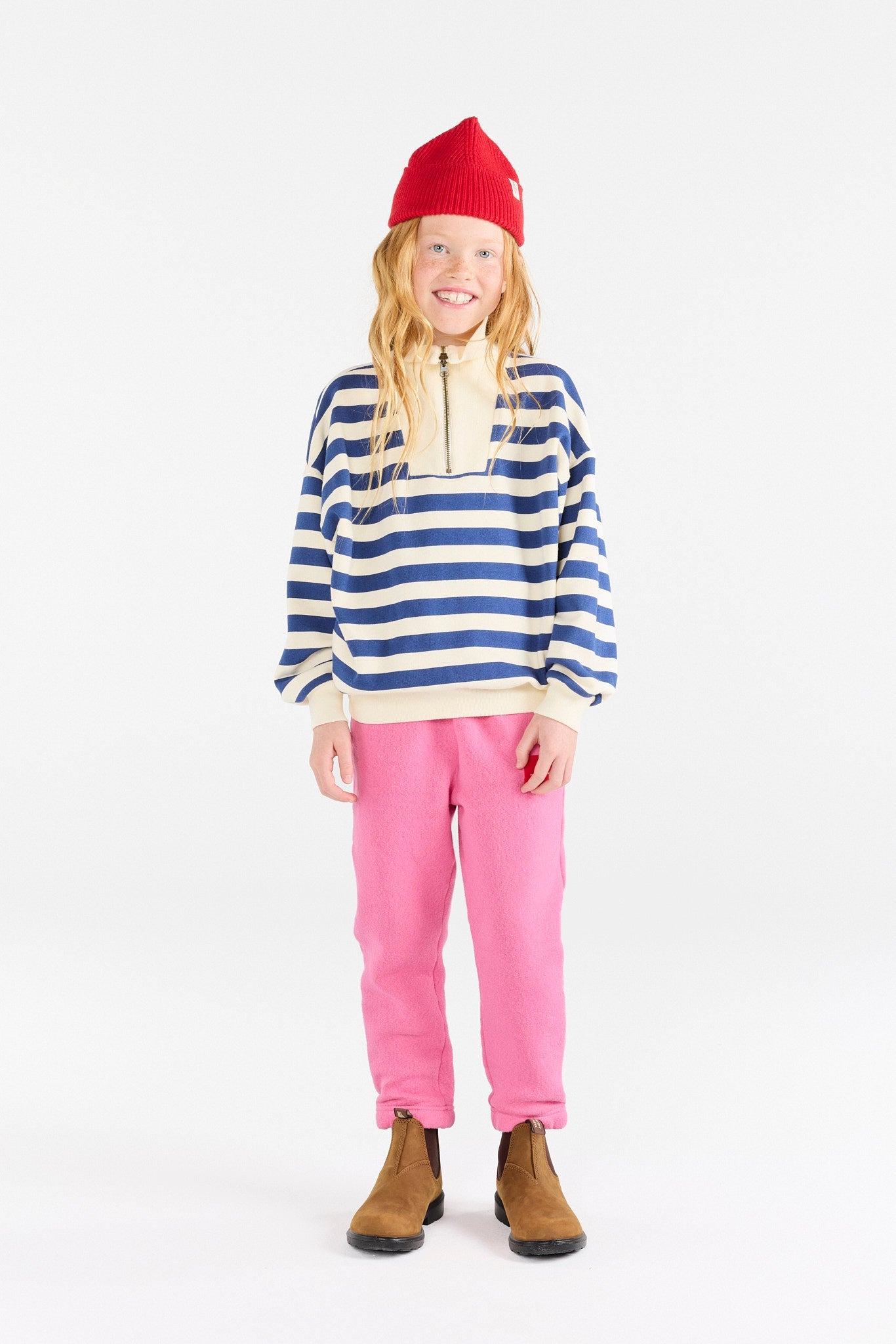 The Animals Observatory Stripes Navy Blowfly Sweatshirt
