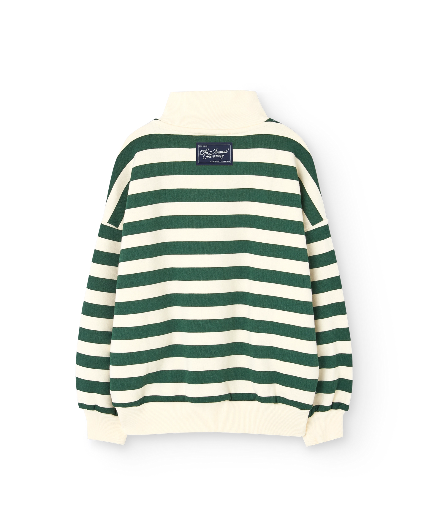 The Animals Observatory Stripes Green Blowfly Sweatshirt
