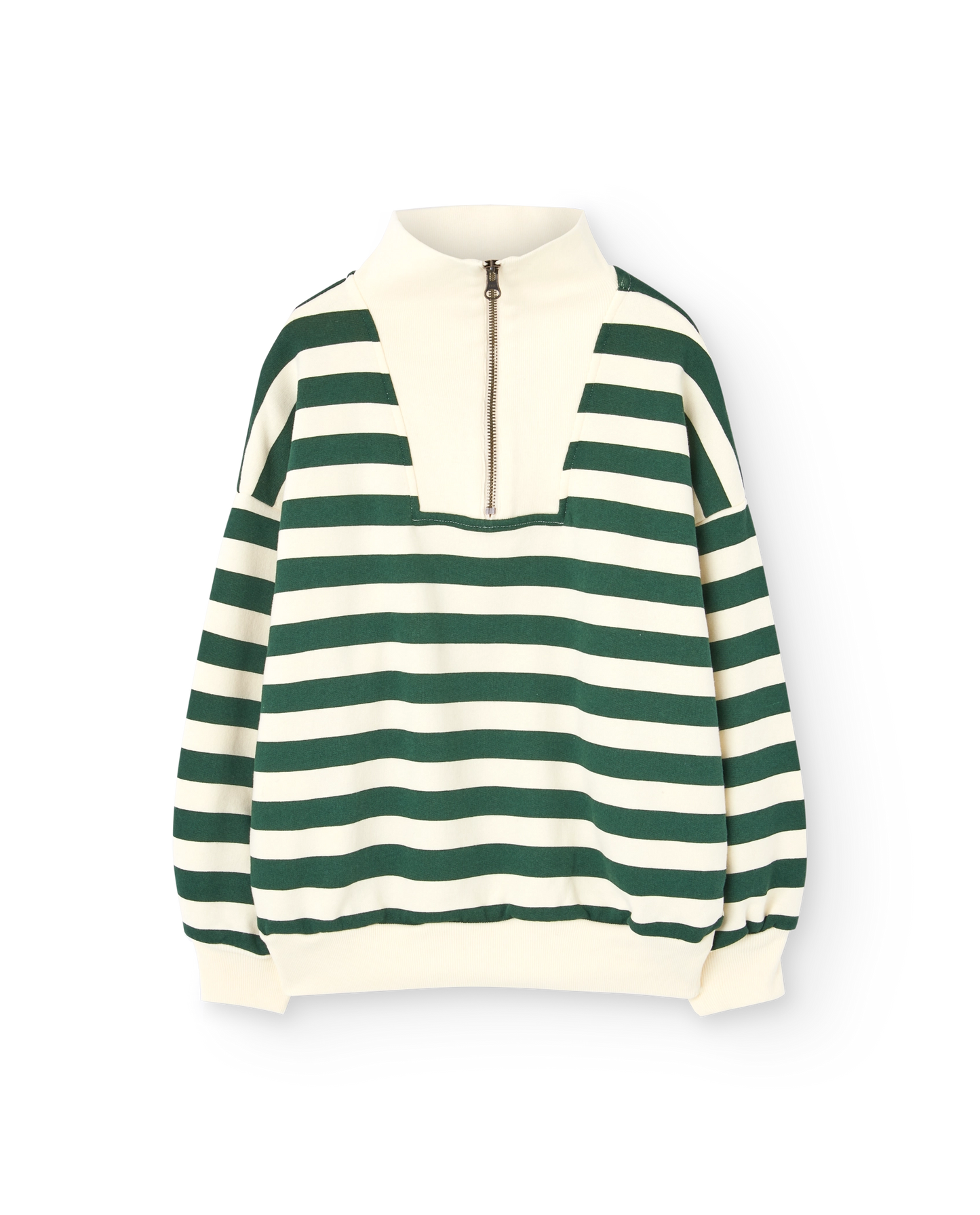 The Animals Observatory Stripes Green Blowfly Sweatshirt