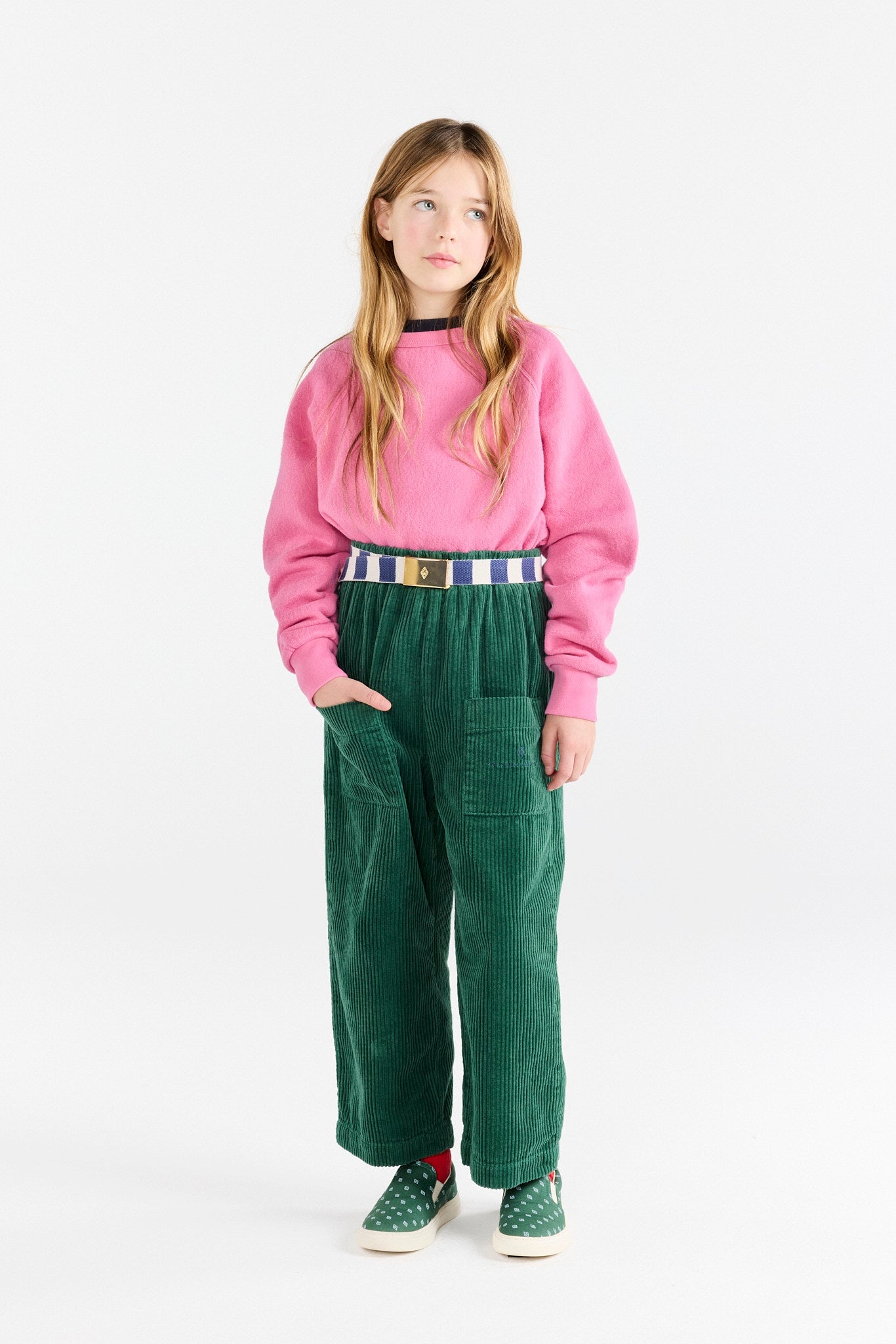 The Animals Observatory Bright Pink Shark Sweatshirt