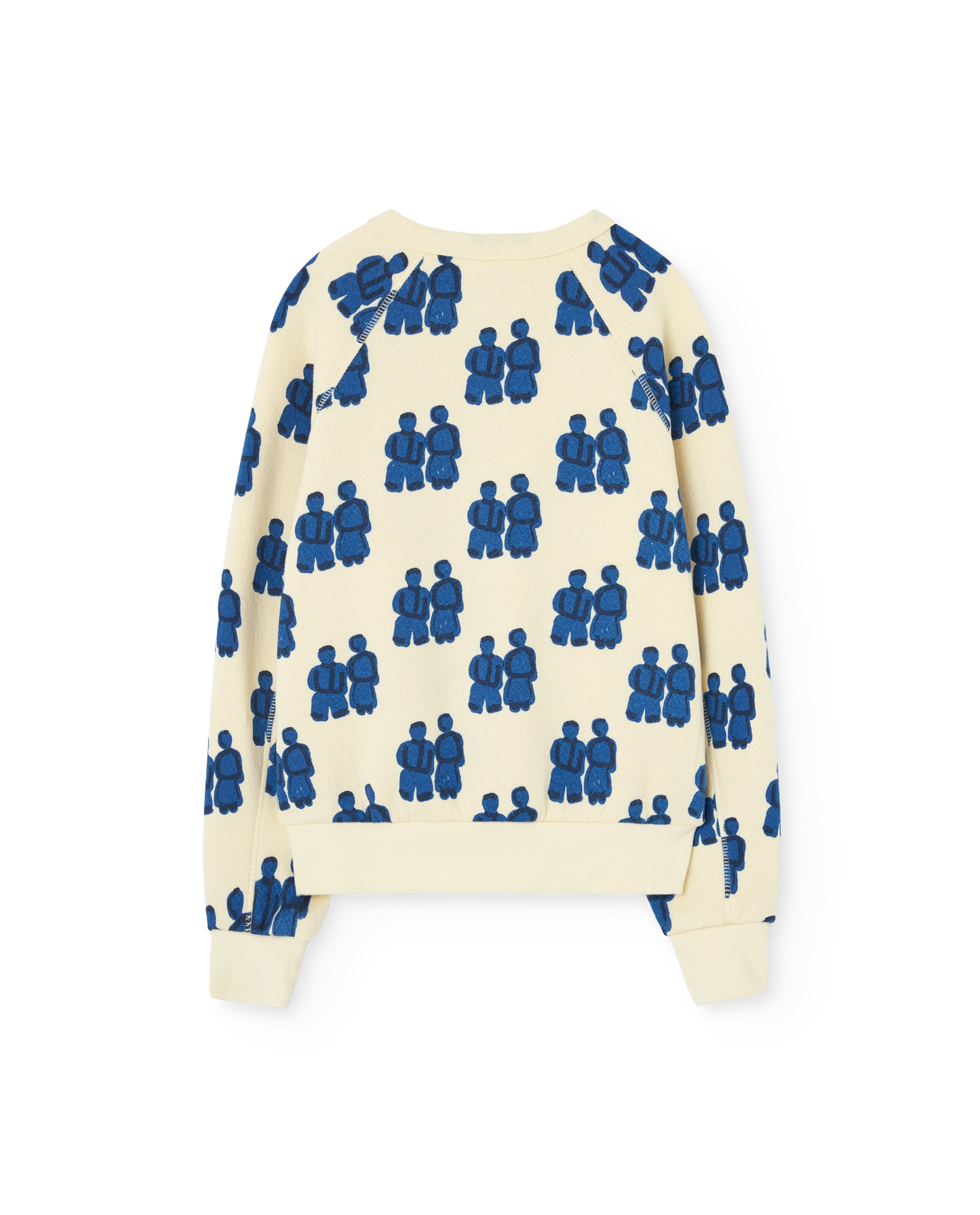 The Animals Observatory Flan Yellow Shark Sweatshirt