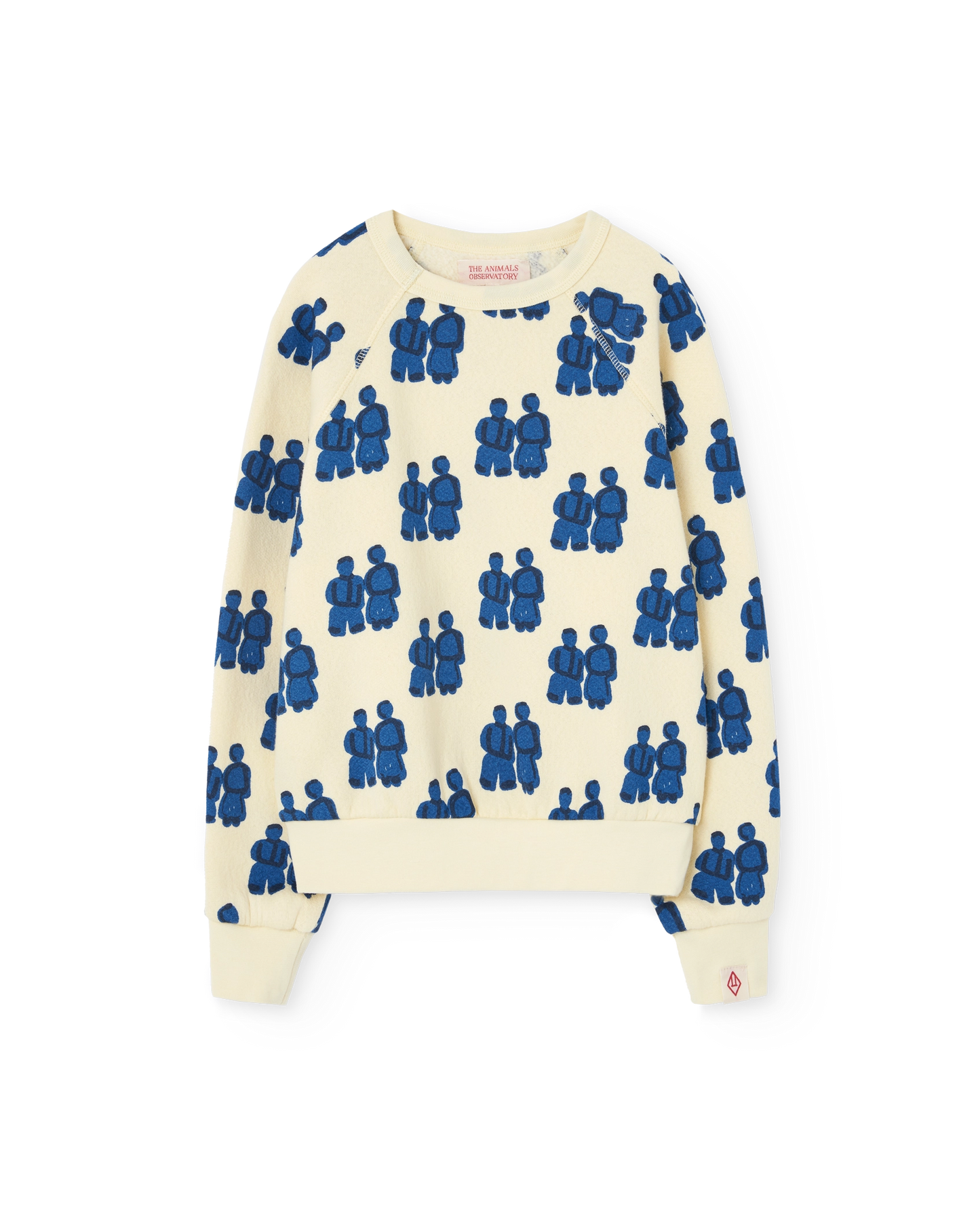 The Animals Observatory Flan Yellow Shark Sweatshirt
