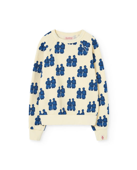 The Animals Observatory Flan Yellow Shark Sweatshirt
