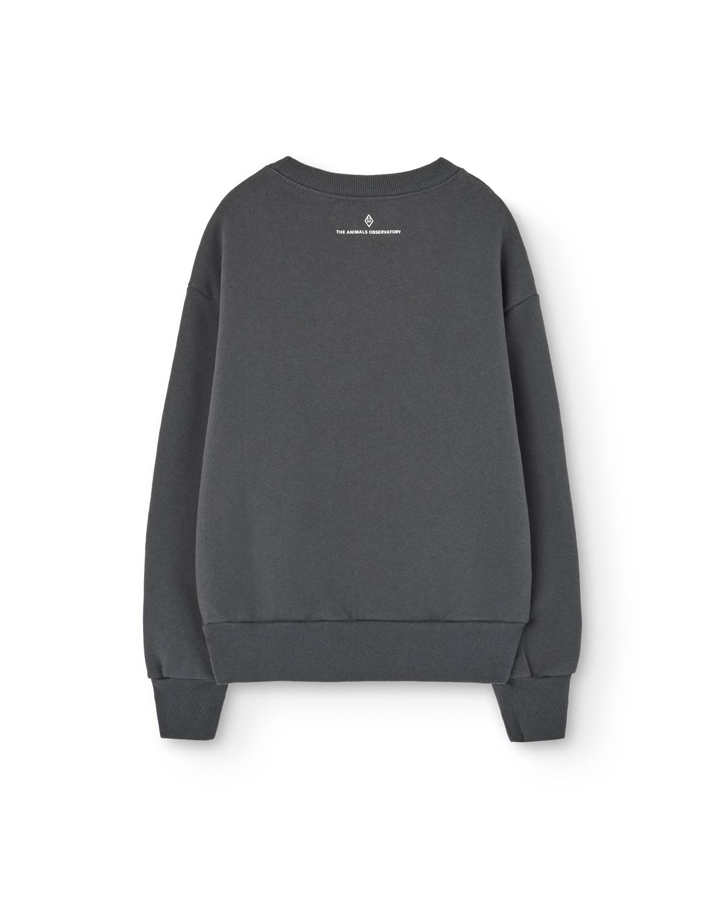 The Animals Observatory Flowers Dark Grey Bear Sweatshirt