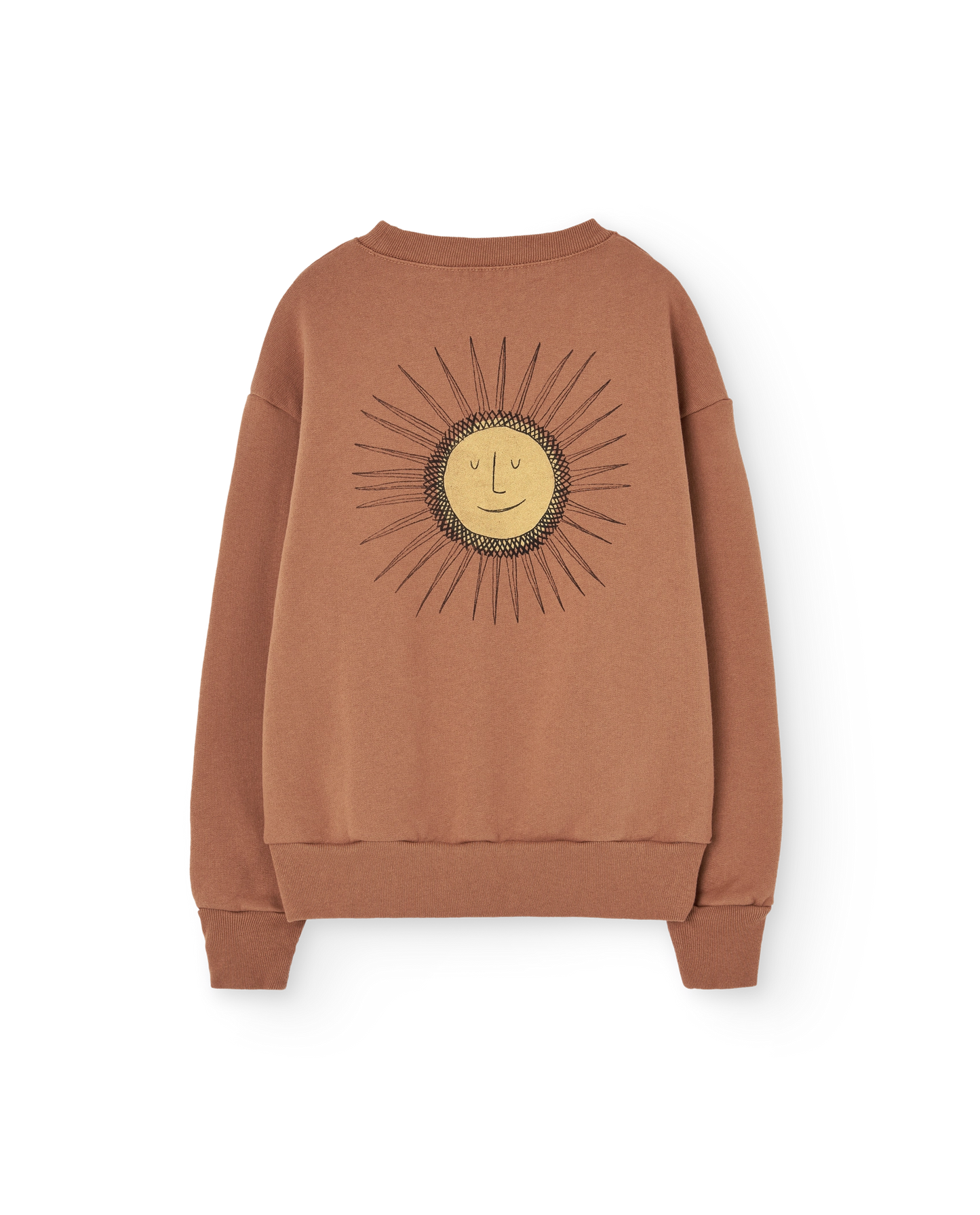 The Animals Observatory Sun Almond Brown Bear Sweatshirt