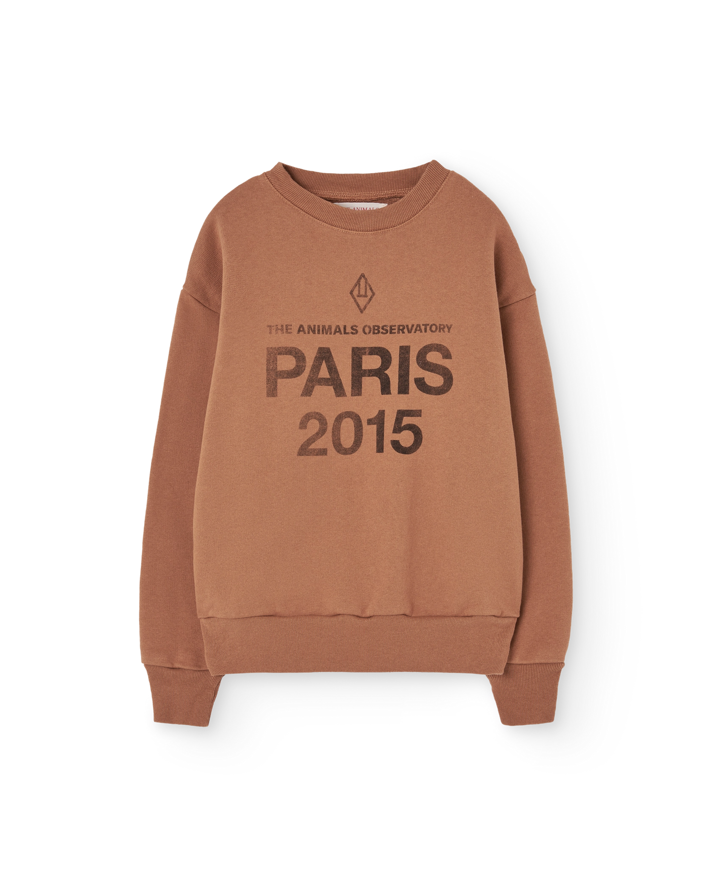 The Animals Observatory Sun Almond Brown Bear Sweatshirt