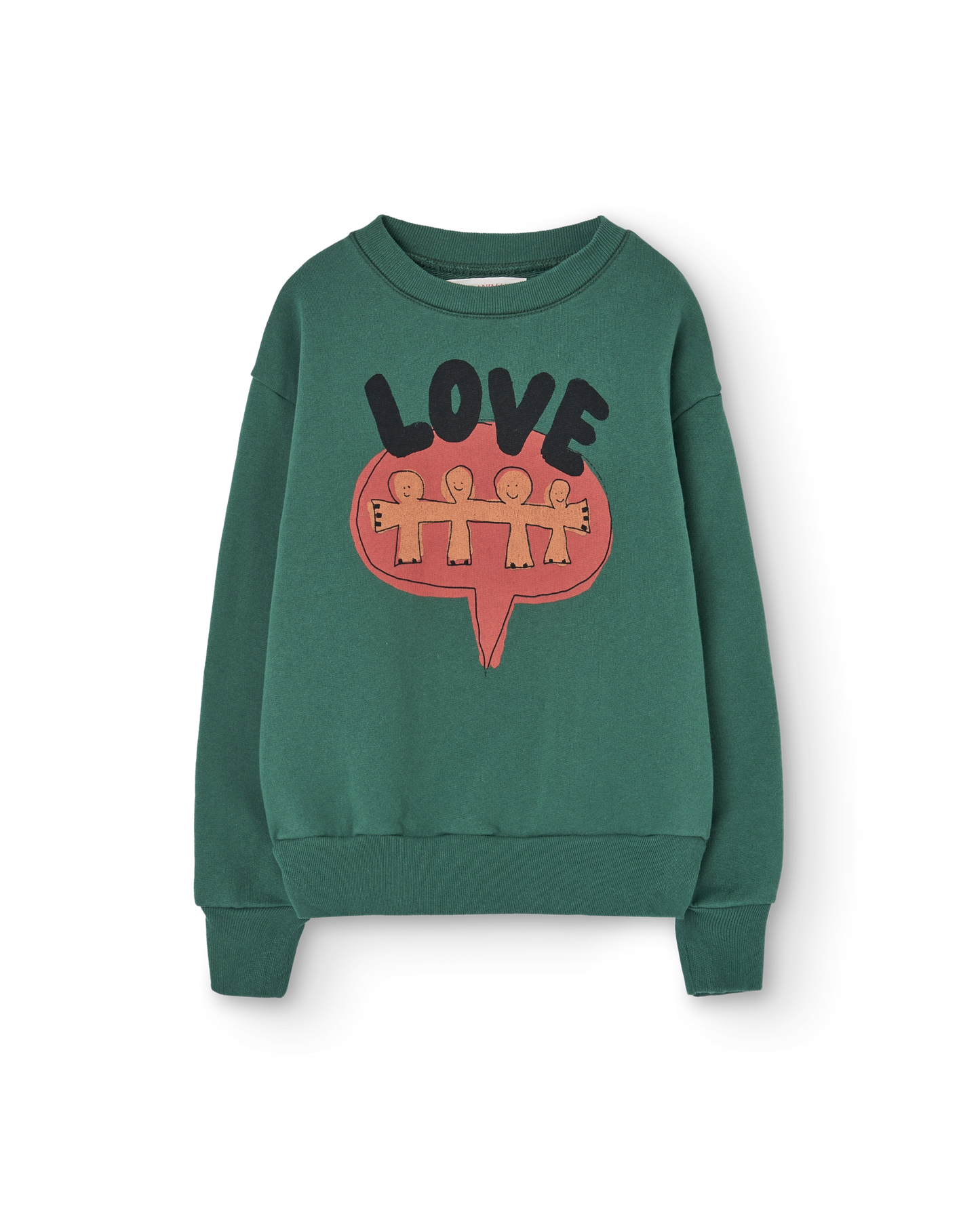 The Animals Observatory Love Green Bear Sweatshirt