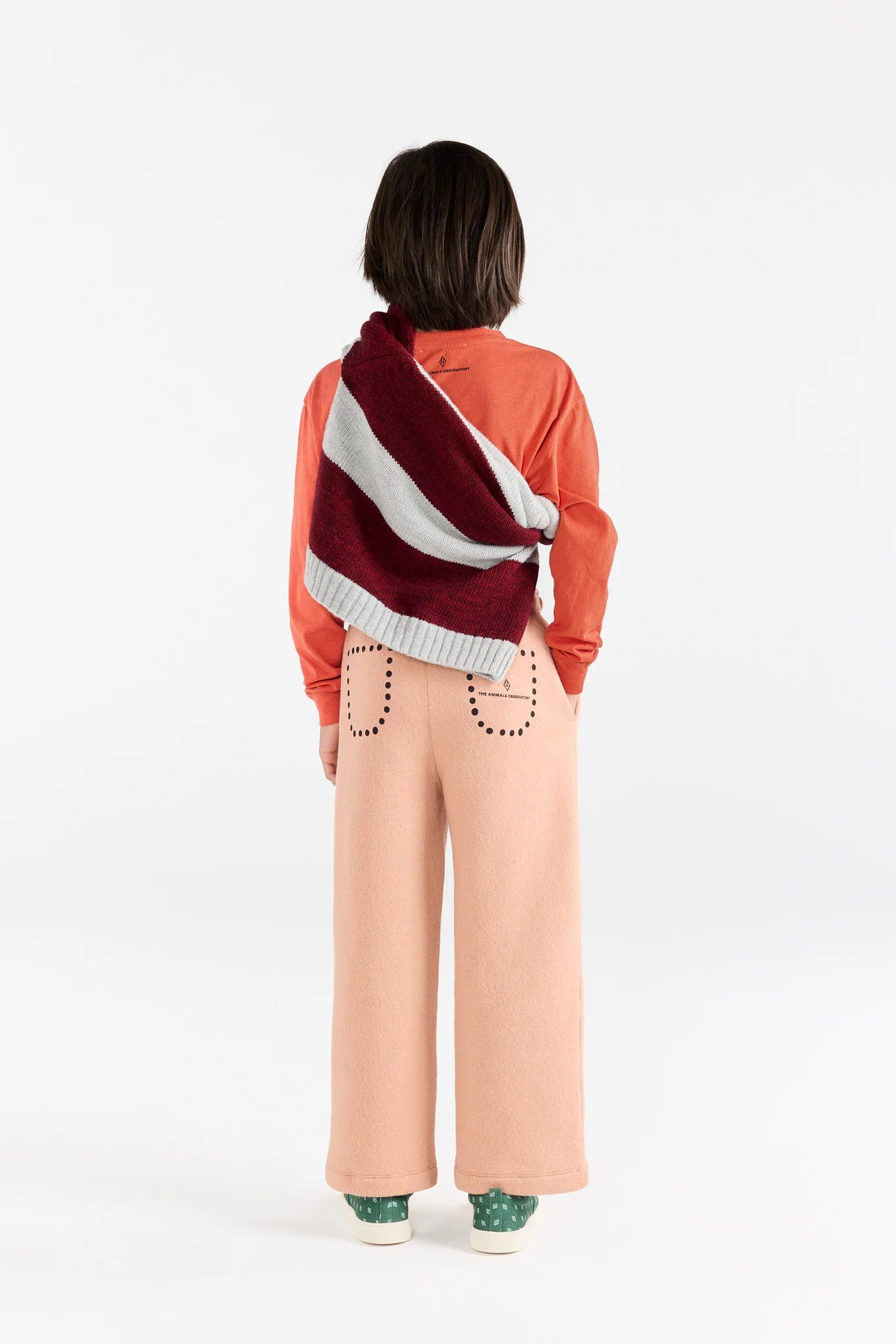 The Animals Observatory Dots Dusty Coral Horse Sweatpants