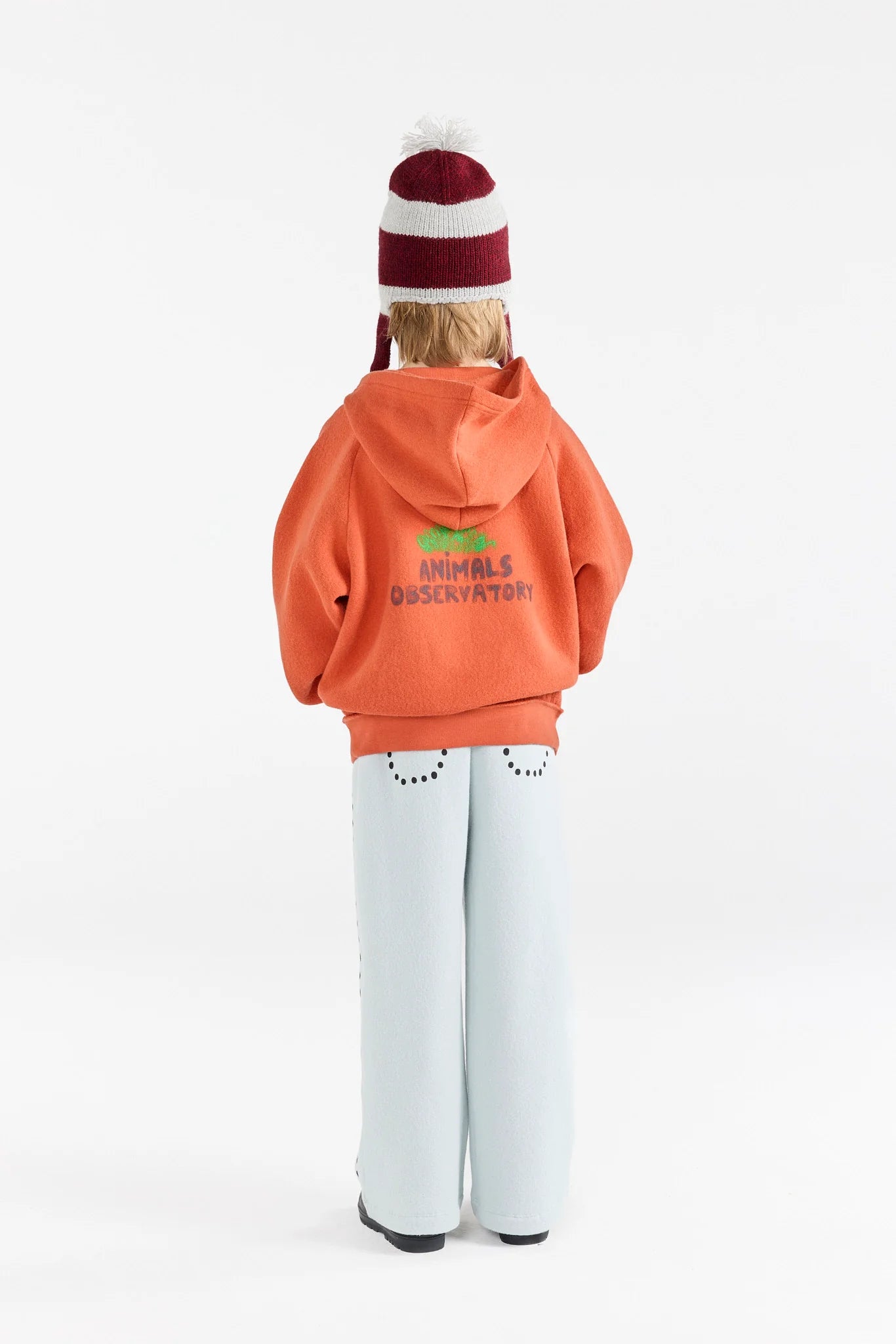The Animals Observatory Dots Blue Horse Sweatpants