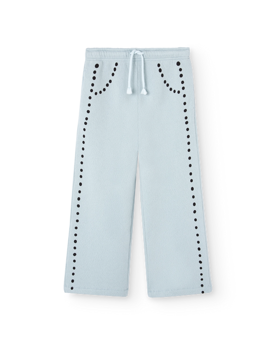 The Animals Observatory Dots Blue Horse Sweatpants